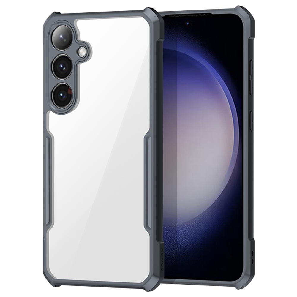 

XUNDD Для Samsung Galaxy S24 Чохол Протиударний Акрил+ТПУ Задня Кришка для Телефону Black