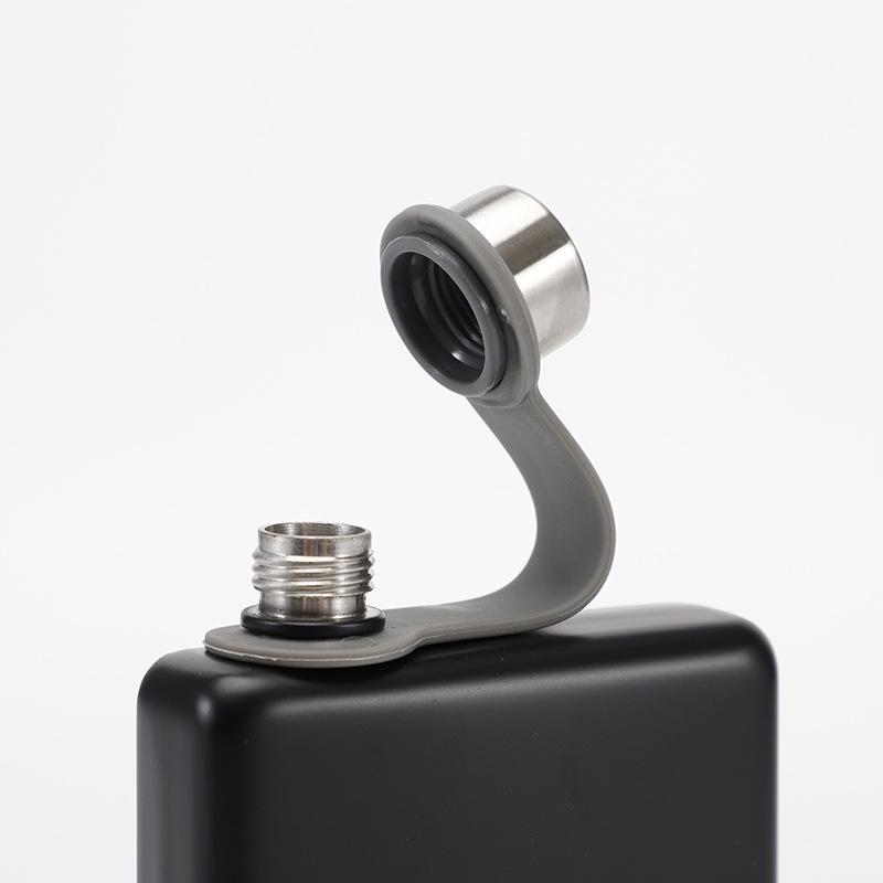 9 Oz Painted 304 Stainless Steel Camping Hip Flask - Portable & Durable
