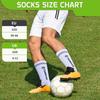 Football Socks for Men and Women Anti-Slip Grip Comfortable for Hiking Running Basketball