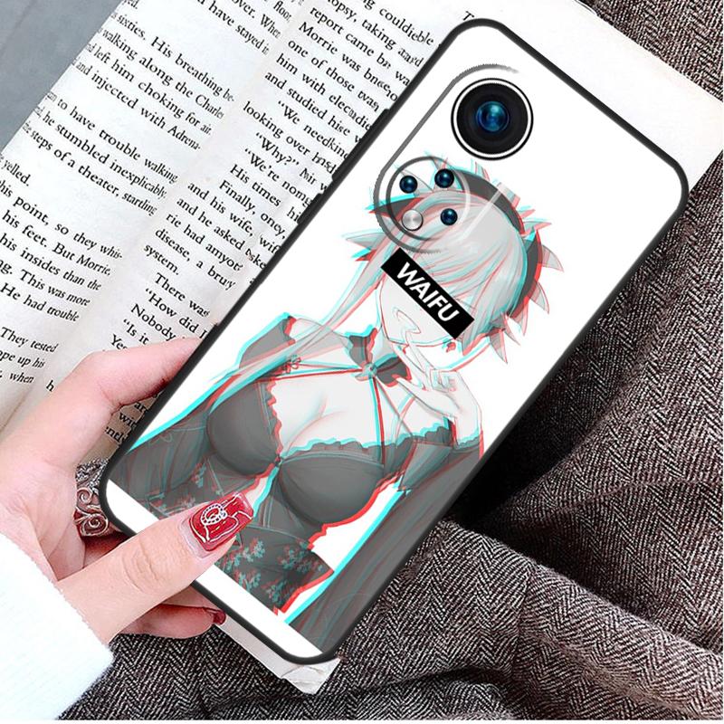 Sexy Manga Girl Case For Honor Magic 8 Pro 5 6 7 Lite Honor 400 200 50 70 90 X9d X9c X9b X9a X8b Win RT Cover