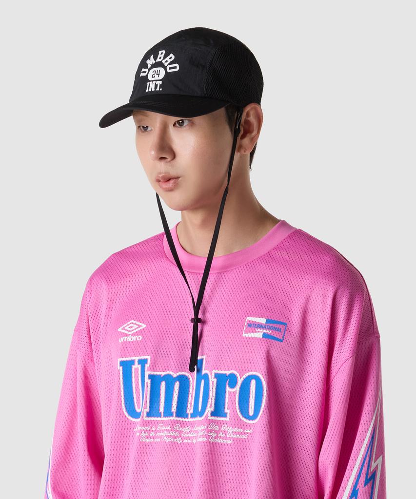 UMBRO Schnur Camp Cap Schwarz (Uq323Ccp72)