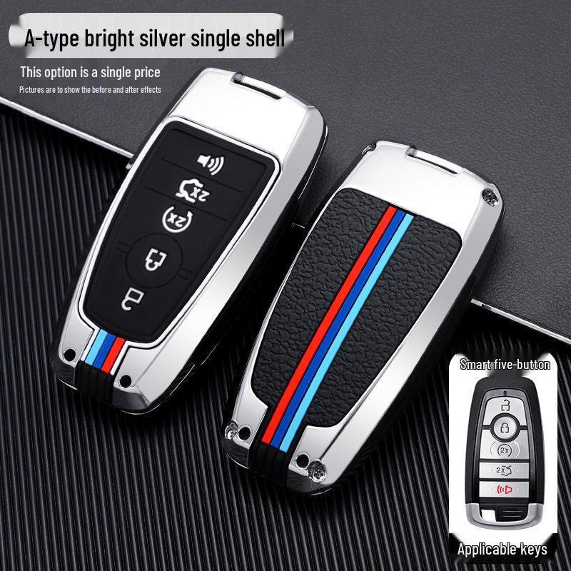 2020 Ford Escape & 2022 Mondeo Edge Two-Button Car Key Case
