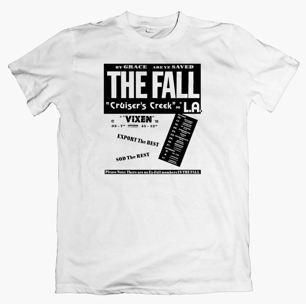 THE FALL Cruisers Creek Tshirt 80s Post Punk Tee Unisex nations saving grace M