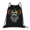 Custom Robo Grendizers Drawstring Backpack Bags Women Men Lightweight Anime Gym Sports Sackpack Sacks for Traveling