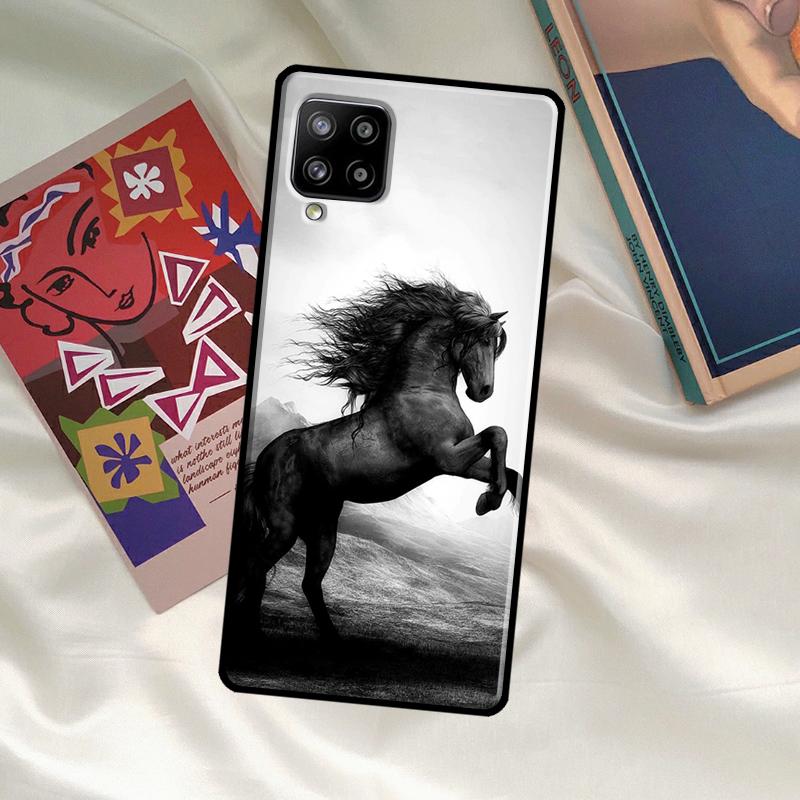 Domineering Cool Horse Case For Samsung Galaxy A06 A16 A56 A36 A26 A54 A34 A14 A52 A32 A12 A13 A33 A53 A15 A35 A55