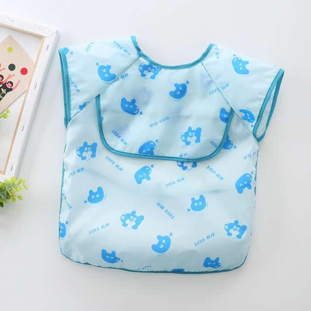 New Sleeveless Baby Bibs: Waterproof, Stain-Proof, and Food-Catching Coveralls