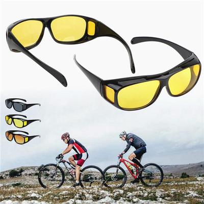 Nachtsicht-Fahrerbrille Unisex HD nicht polarisiert Autofahren Sonnenbrille Brille