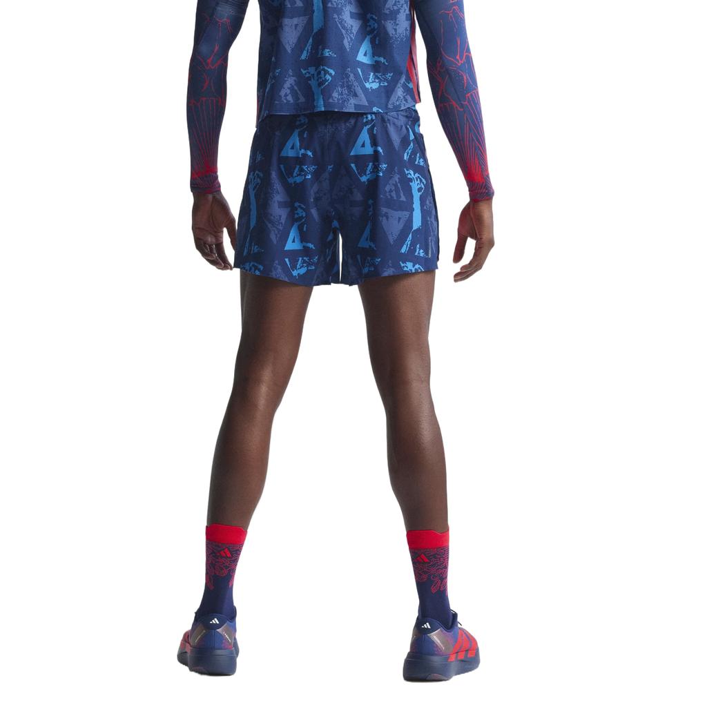 Adidas Adizero Labrum Striped Mid-Rise Running Shorts Men Shorts KE6750