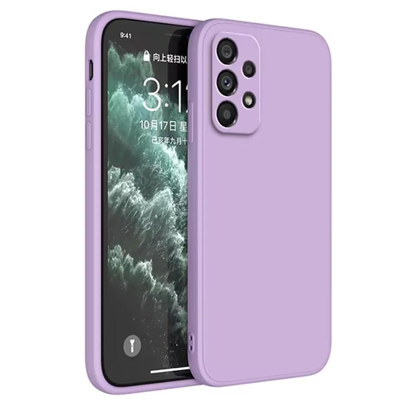 Luxury Liquid Silicone Phone Case For Samsung A13 A14 A15 A21S A25 A31 A32 A33 A34 A35 A36 A41 A42 A50 A51 A52 Back Cover