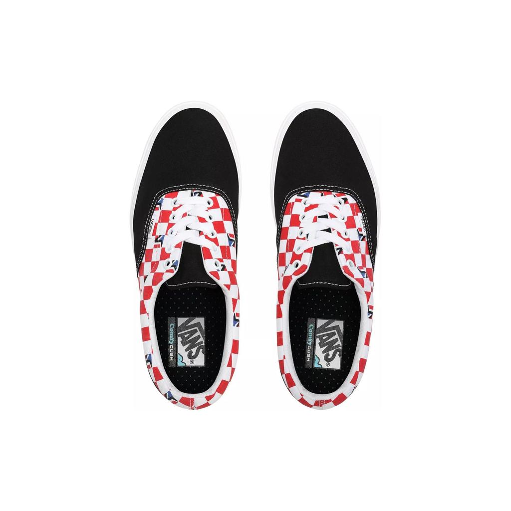 Vans Dimension ComfyCush Era Shoes | Black Redwhiteblack VN0A3WM91NG