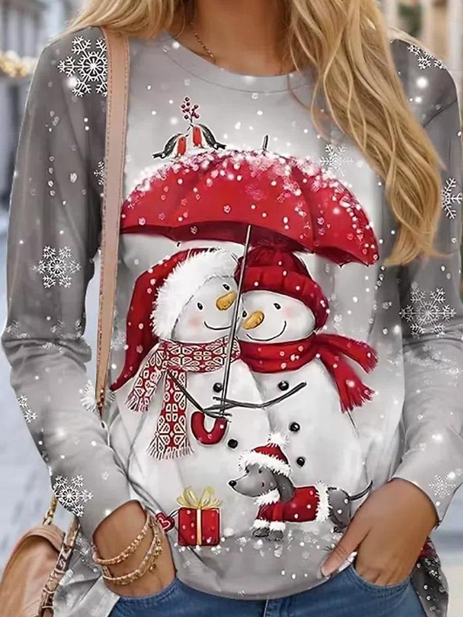 

Christmas long sleeves 5XL