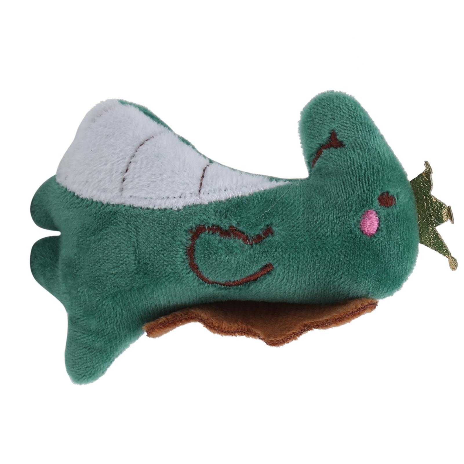 

Іграшка-пищалка для домашніх тварин у формі тварини, плюшева, для гри та гризіння, з котячою м ятою, маленька, для котів, іграшки для кусання під час прорізування зубів Type 4