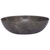 Day and Night - Day and Night Gray Marble Washbasin Ø40x12 Cm
