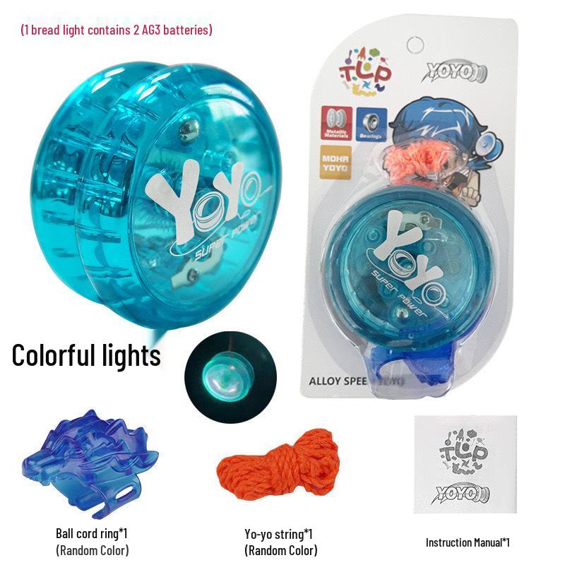 Alloy Luminous Yo-Yo for Kids - Competition Grade, Sleep & Live Play 