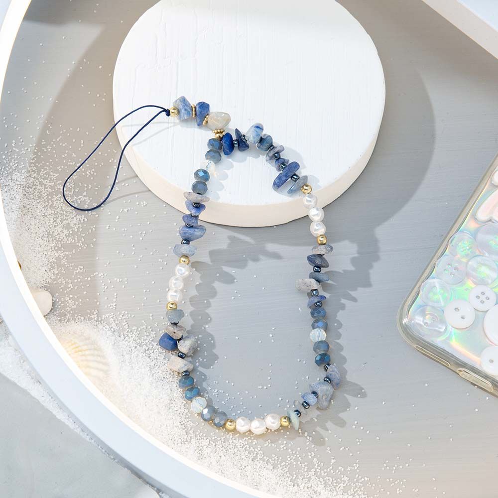 Phone Chain Hanging Cord Cell Phone Lanyard Mobile Phone Lanyard Beads Chain Mobile Phone Strap