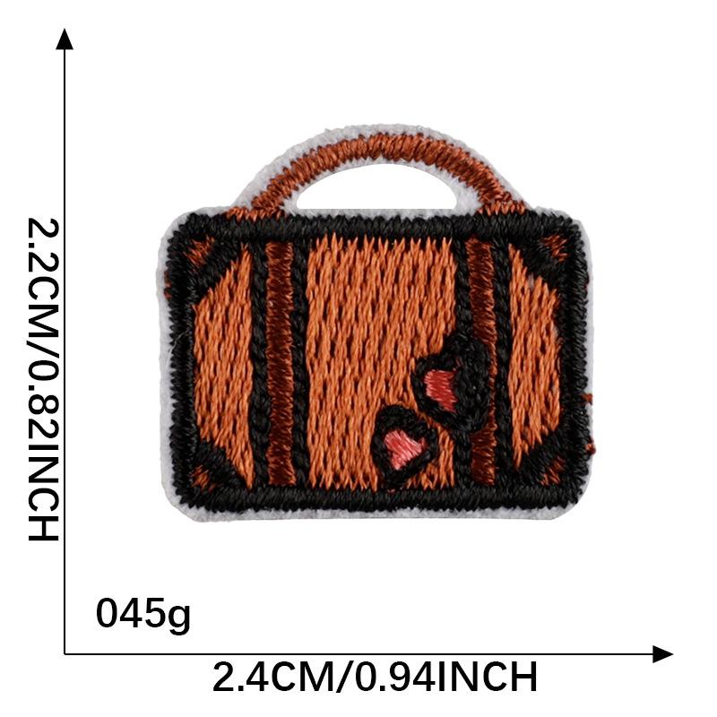 Cartoon Animal & Fruit Embroidered Patch for DIY Accessories and Handbooks