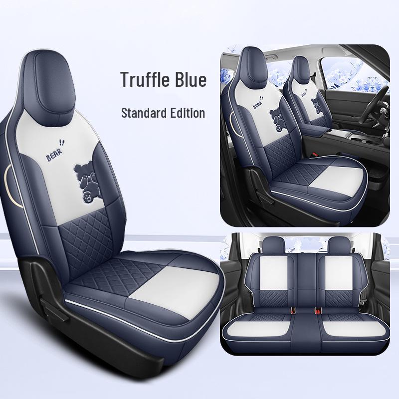 Leapmotor A10 Leather Seat Covers: All-Season, Full Coverage Car Seat Cushions Exclusive for Leapmotor A10