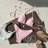 Hanging Neck Split Swimsuit Women's Sexy Bikini Beach Hot