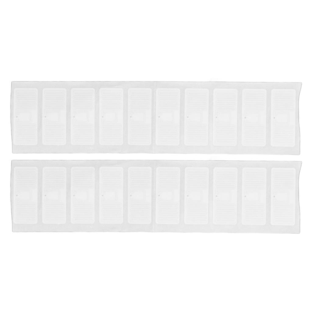 100 Pcs UHF RFID Tags 860?960MHz Km4q Chip Adhesive Inlay Label Support ISO 18000?6C EPC Class1