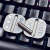 Magnetischer Haptischer Klicker Wippe Metall Druckkarte Fidget Schieberegler Stressabbau Dekompression Spielzeug Juguetes Antiestrs Para Adulltos