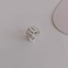 Ring Does Not Fade Niche Design Ins Opening Female High-end Sense Retro Cold Pearl Shell Versatile Irregular