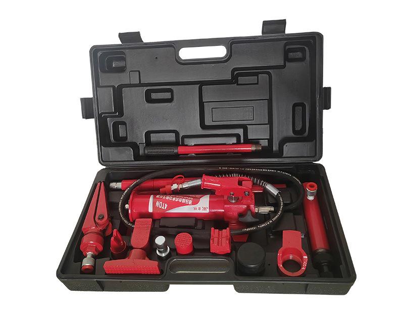 10T Hydraulic Split Jack Set for Car Body Repair, 4T Manual Separation Jack Included