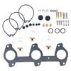 6H3-W0093-00 Marine Boat Carburetor Rebuild Repair Kit Fit for Yamaha 2-Stroke 60HP 70HP Outboard Engine 6H3-W0093-03