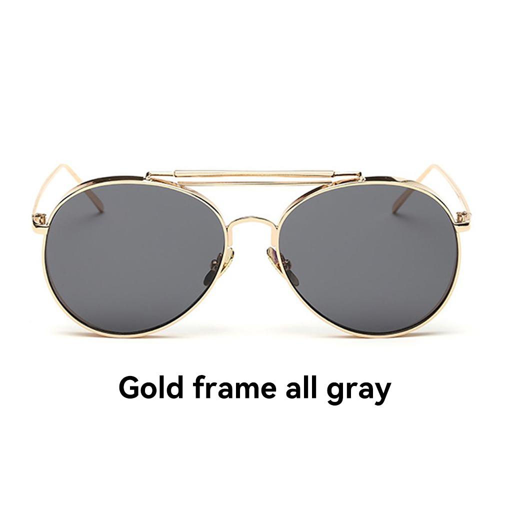 Fashion Women Men Unisex UV400 Metal Frame Sunglasses Travel Outdoor Glasses