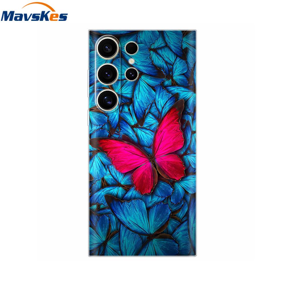 For Samsung S25 Ultra Case Clear TPU Soft Fashion Silicone Phone Case For Samsung Galaxy S25 Plus Back Cover S 25 Fundas Para