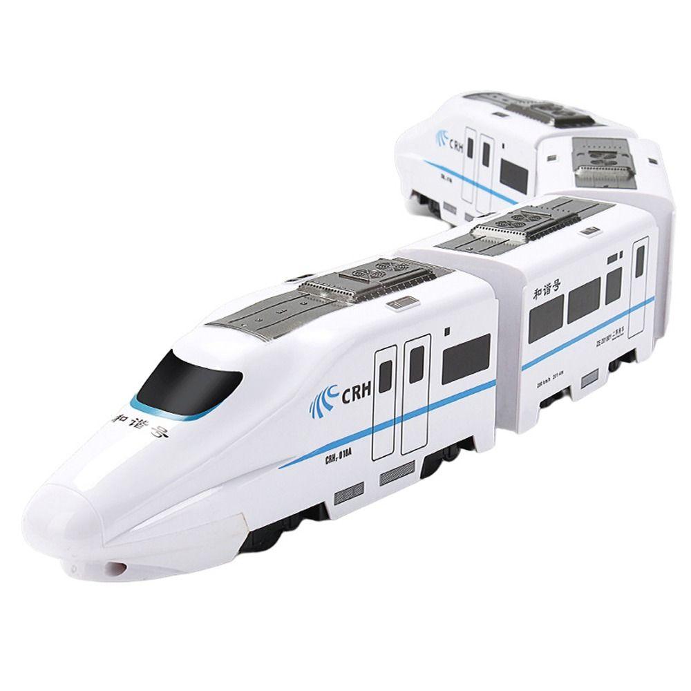 With Sound Light High-speed Railway Train Toys Simulation Harmony Rail-car Educational Toy