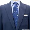 Florence Spec Chiikawa Necktie 1 Shooting Star JCK000001-013 Navy 6 Standard