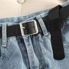 Women's Summer Straight-Leg College-Style Jeans - Korean Fashion Trend, Loose Fit, Casual Long Pants