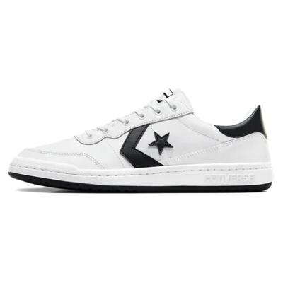 Fastbreak Comfortable and Versatile Non-slip Shock-absorbing Lightweight Low-top Board Shoes Unisex White and Black