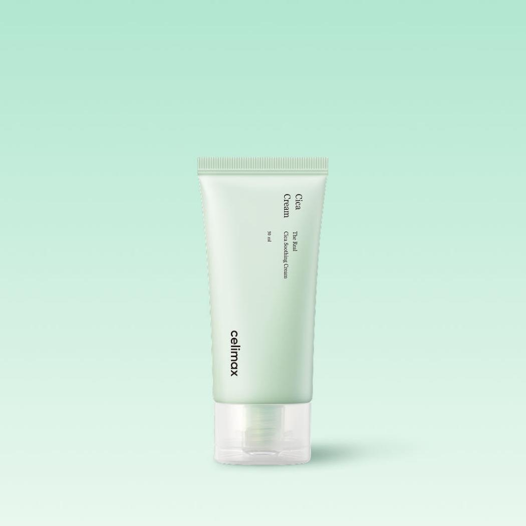 Photos - Cream / Lotion Celimax The Real Cica Soothing Cream Hydrating Barrier Repair Moisturizer 50ml 1 Pack  (50ml)