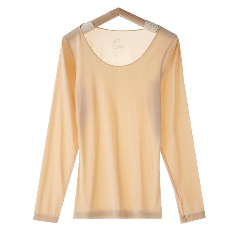 

Новое зимнее термобелье с функцией самонагрева, улучшающее внешний вид кожи, бесшовное - ультратонкое антистатическое термобелье с длинными рукавами