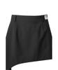 RECODE Asymmetric Draped Skirt_Rqkam25548Bkx