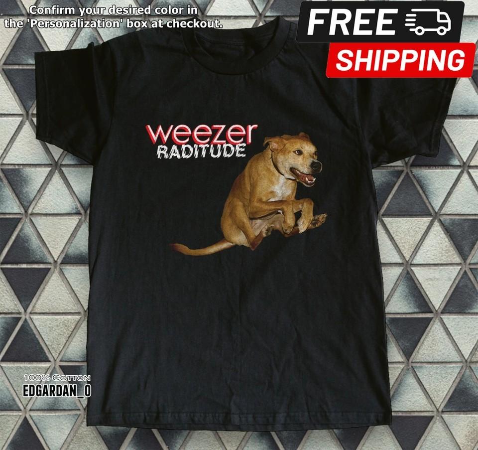Weezer – Raditude Album Rock Music Black Unisex TShirt Size S5XL XXL