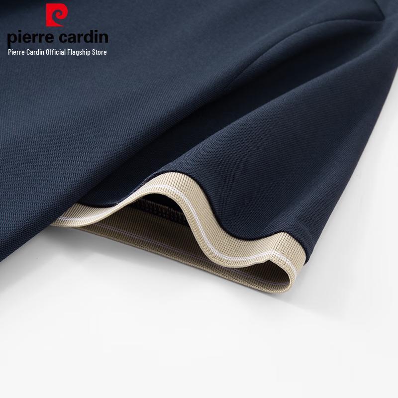 Pierre Cardin Men's Linen Silk Blend 7A Anti-Bacterial Cool-Feel Polo Shirt