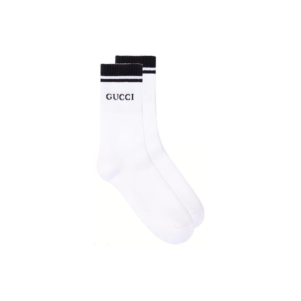 GUCCI Logo Socks 496493-4G293-9000
