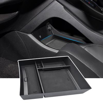For Hyundai Santa Fe 2021 2022 2023 Lower Center Console Organizer Center Console Tray Storage Box Interior Replacement