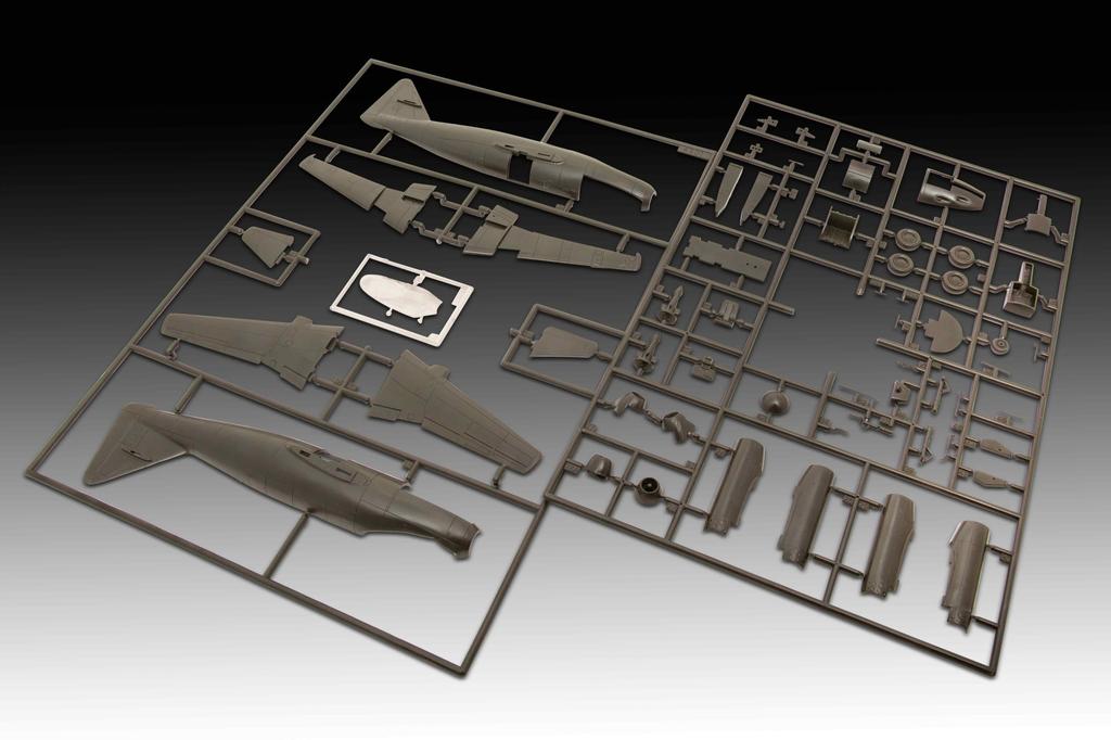 German Revell 1/72 Messerschmitt P.1099A P Series Plastic Model Kit 03774 (Airplane)
