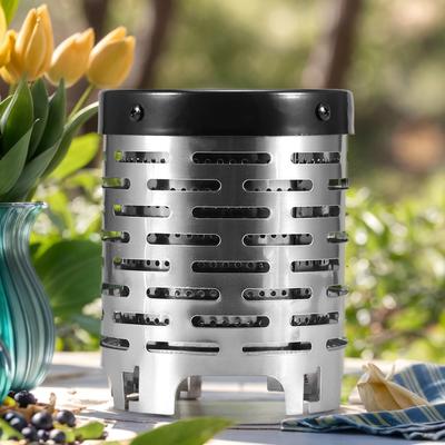 Mini Gas Heater Stove Stainless Steel Camping Mini Heater Warming Stove Cover Tent Heating Cover for Outdoor Camping