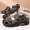Mode Rutschfeste Wander Atmungsaktive Strandschuhe für Herren Outdoor Waten Sport und Lässige Ledersandalen Mann Mode Sommer Neue Sandalen