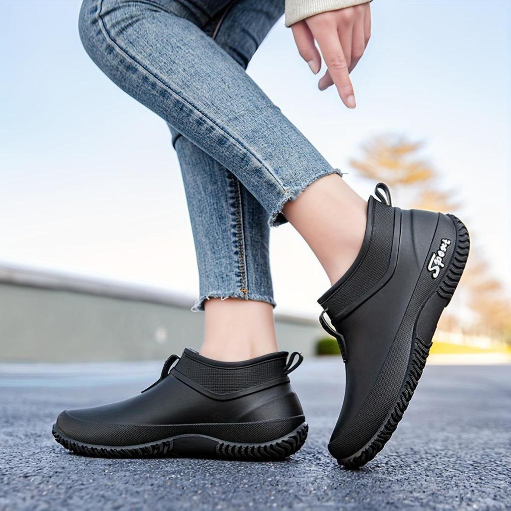Dames Antislip Regenschoenen Tuinieren Lichtgewicht Schoenen Modieuze Regenschoenen