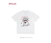2024 Summer Women's Retro Cartoon Loose Fit Cute Couple T-Shirt