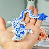 3D Printed Dragon Toy Models Creative Cherry Blossom Dragon Desktop Decoration Ornaments Surprise Dragon Figurines Gift for Kids
