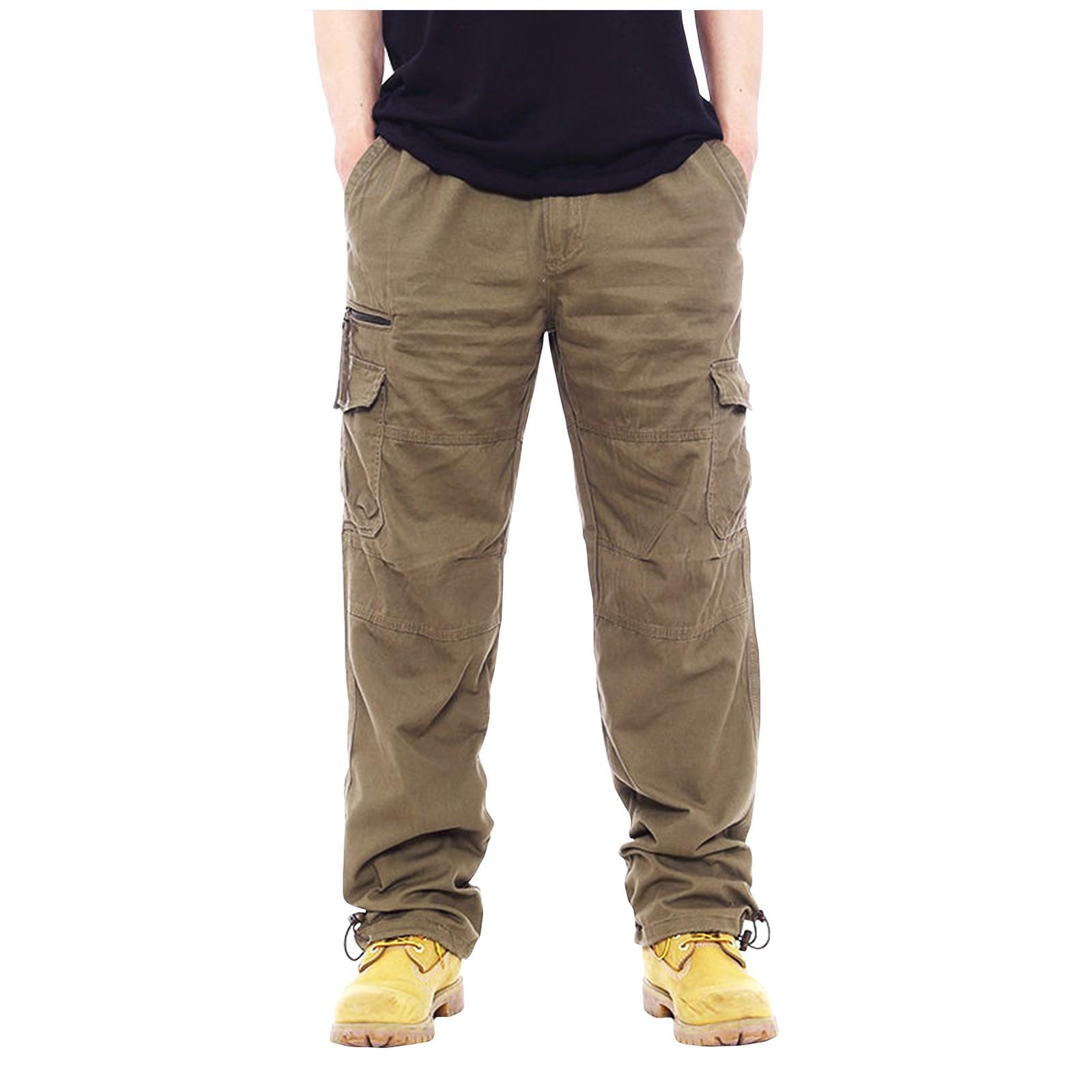 

Мужские летние повседневные модные брюки-карго Мужские летние свободные однотонные брюки-карго XXXXXL