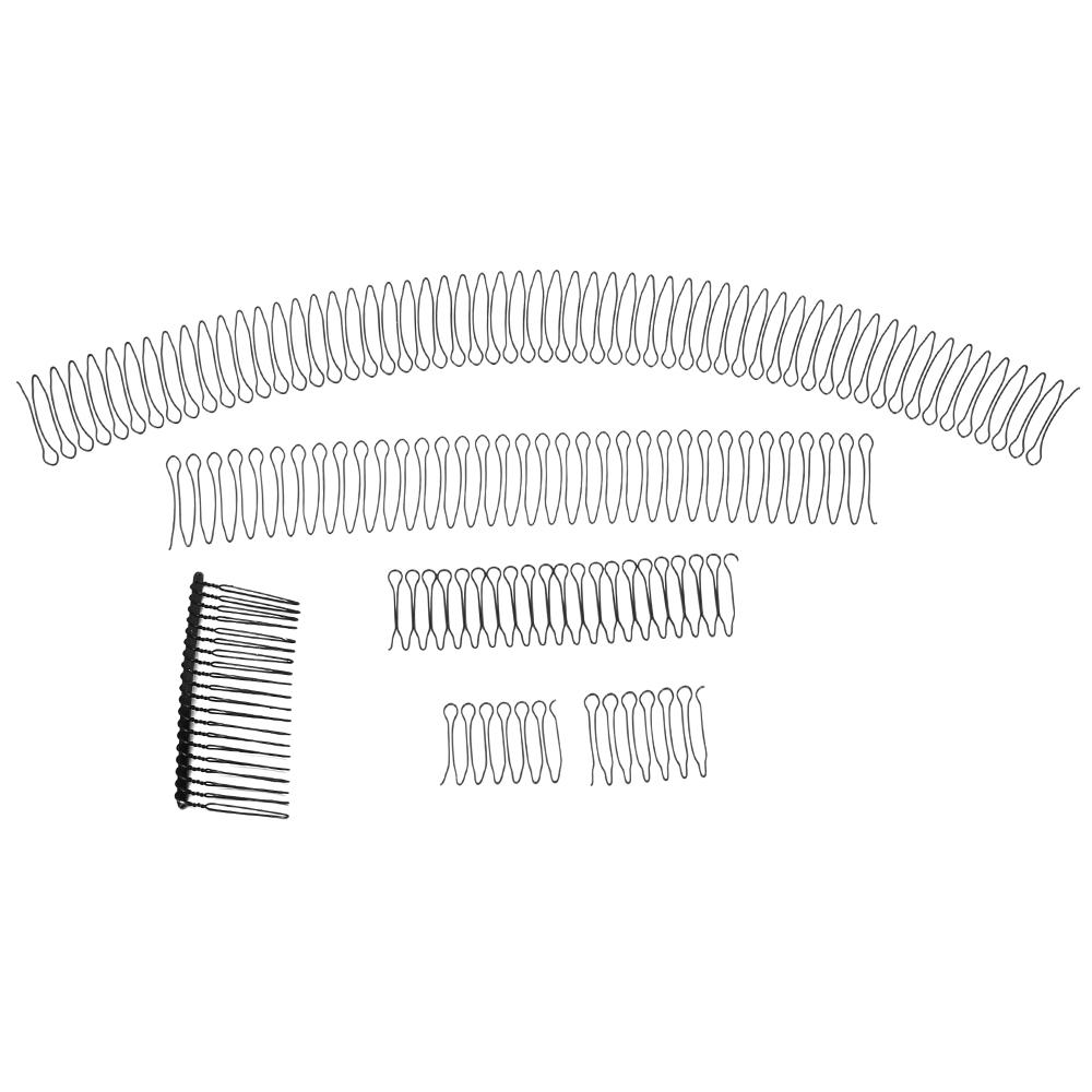 Hold Invisible Hair Finishing Clip Baby Hair Tame Hairstyle Fixed U Shape Hair Finishing Fixer Comb