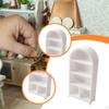 1:12 Miniature Cupboard Dollhouse Bookshelf Display Showcase Doll House Cabinet Mini Furniture