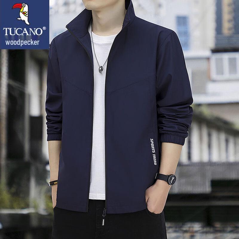 Tucano Men's Casual Stand Collar Jacket